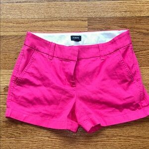 J. Crew hot pink Shorts
